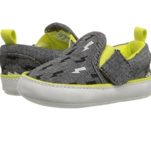 Rosie Pope Bolt of Sunshine baby shoes - grey